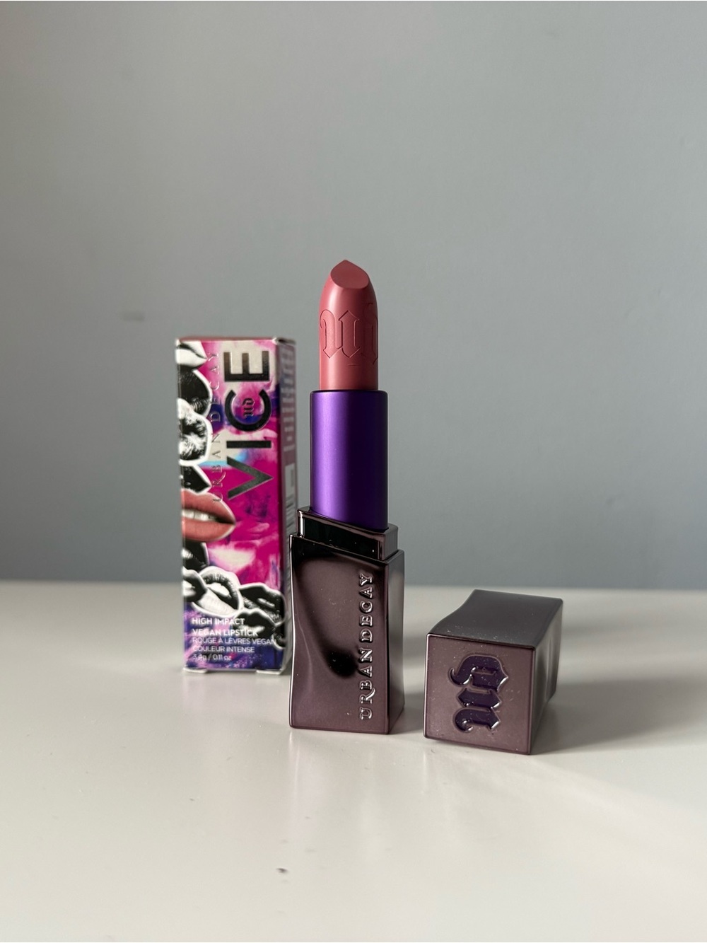 Urban Decay VICE  High Impact Vegan Lipstick — BACKTALK MATTE (Nude rose)
